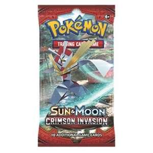 x18 pokemon sun and moon booster packs for £1.56 each (£28.10 total) code stacking @ chaoscards