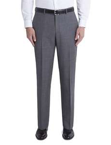 Jeff Banks Cyber Sales.  Grey Pick and Pick Regular Fit Suit Trouser £46.31 with code (+£4.95 del under £70)