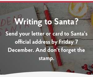 Free Personalised response from Santa @ Royal Mail / Post Office