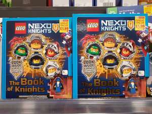 LEGO NEXO KNIGHTS The Book of Knights: Includes Exclusive Merlok Mini figure - £1.99 instore @ Home Bargains