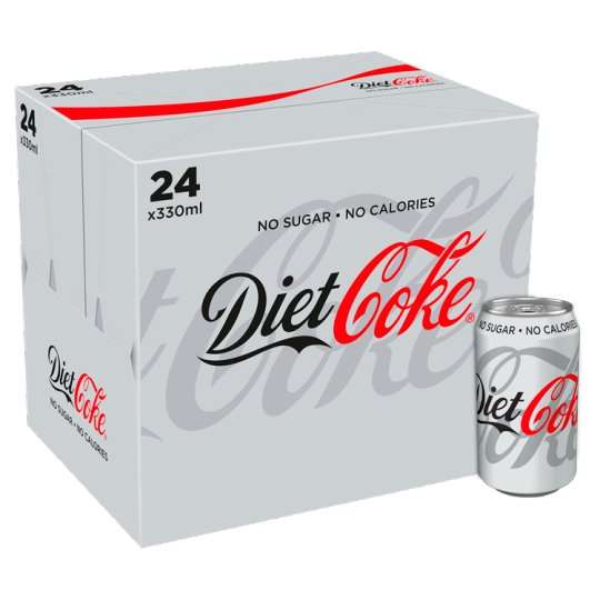 Diet Coke / Coke Zero 24 X 330Ml Pack £6 (From 12th December) @ Tesco