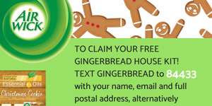 Free Gingerbread House Kit W/Purchase Of 2 Airwick @Asda Min. £4