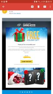 Intel subscribers FREE GAME E-mail