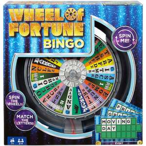 Wheel of Fortune Bingo Game £3.75 Free C&C @ The works