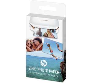 HP Sprocket Zink Photo Paper - 20 Sheets £9.99 Argos (3 for 2)
