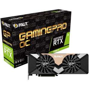 Palit GeForce RTX 2080 Ti GamingPro + Free Delivery - Overclockers.co.uk £949.99
