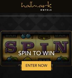 Hallmark Hotel - Spin To Win - Instant 2 For 1 Dinner Vouchers Available