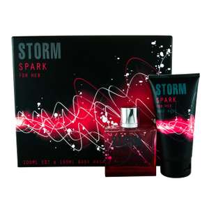 Storm Spark EDT Gift Set for Her 100ml £3.90 @ Clearchemist delivery £3.99 or Free on orders over £35
