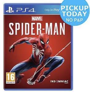 Spider-Man PS4 £29.99 @ Argos ebay (free click & collect)
