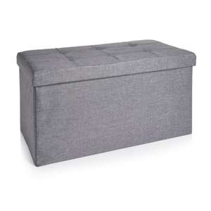 Large linen ottoman in grey or cream £17 / small cube ones £11 free click and collect @ Wilko