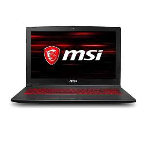 MSI GV62 8RE 15.6-Inch FHD Laptop (Intel i7-8750H, 16 GB RAM, 1 TB HDD Plus 128 GB SSD, GeForce GTX 1060 3GB GDDR5 Graphics £999.99 @ Amazon