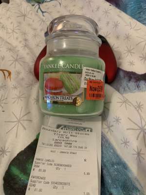 Yankee Candle Macaron Treats Medium Jar - £5.99 @ Boundry Mill instore