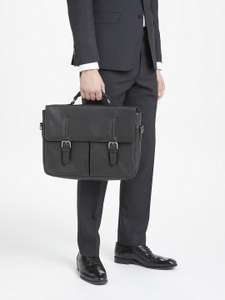 John Lewis & Partners - leather mini briefcase was £135 now £40.50 (free C&C)