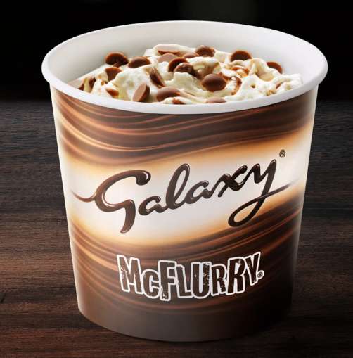 Galaxy and Galaxy Caramel McFlurry's and Pokemon Happy Meals now available at Mcdonald's