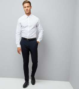 Blue skinny suit trousers only £6 was £19.99