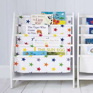 Great Little Trading Company rainbow star sling bookcase £39 reduced from £78 - up to 50% off winter sale!