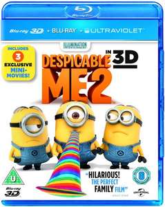 Despicable Me 2 3D + 2D Blu-ray + Digital copy £2.10 prime / £5.09 non prime Amazon (JMBMedia fulfilled by Amazon))