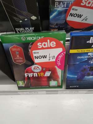 Xbox one FIFA 18 for £10 + Star Wars battlefront 2 for £12 in Asda (Downpatrick)