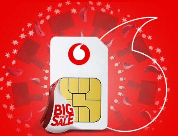 Vodafone "Basics" Sim only deal 8GB data + unlimited mins/text £10 pm 12 months