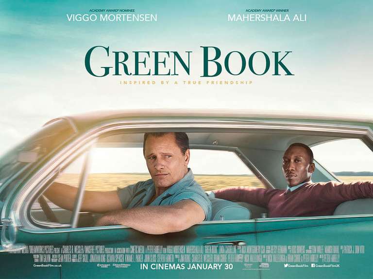 Green Book - Free Cinema Tickets - 24th January 2019
