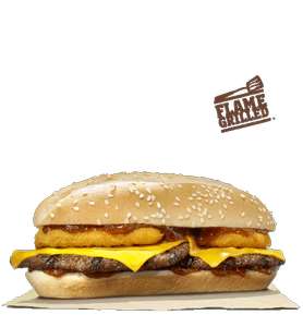 Long Big King and Fries or Long Texas BBQ Burger and Fries Only £1.99 via Burger King App
