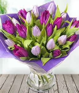 Simply Tulips Suitable for any occasion Next available delivery on  28. January was £30.99 - £15.99 + Service Fee - £5.50 @ eflorist
