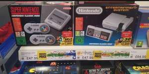 Nintendo classic mini with 30 games Doncaster smyths - £47.99