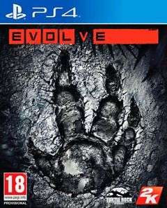 Evolve Sony Playstation PS4 game, £3.45 @ Argos eBay