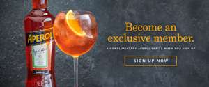 Free Aperol Spritz Cocktail at Browns Restaurants when you sign up to their newsletter.