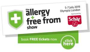 FREE TICKETS - The Allergy and Free From Show, Glasgow, London & Liverpool 2019