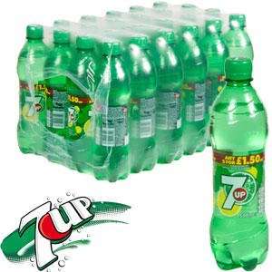 7 UP 500ml 24 pack £11.66 + £4.49 delivery (Non Prime) @ Amazon