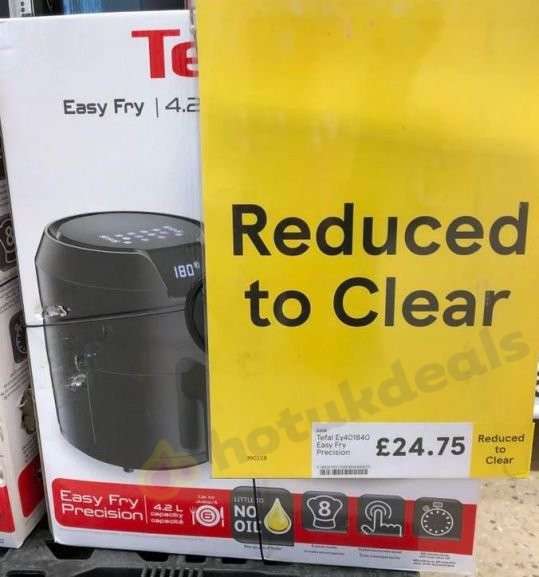 Tefal EY401840 Easy Fry Precision £24.75 instore at Tesco