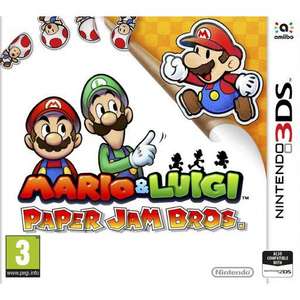 MARIO & LUIGI: PAPER JAM BROS. Nintendo 3ds/2ds £12.95 delivered @ The Game Collection