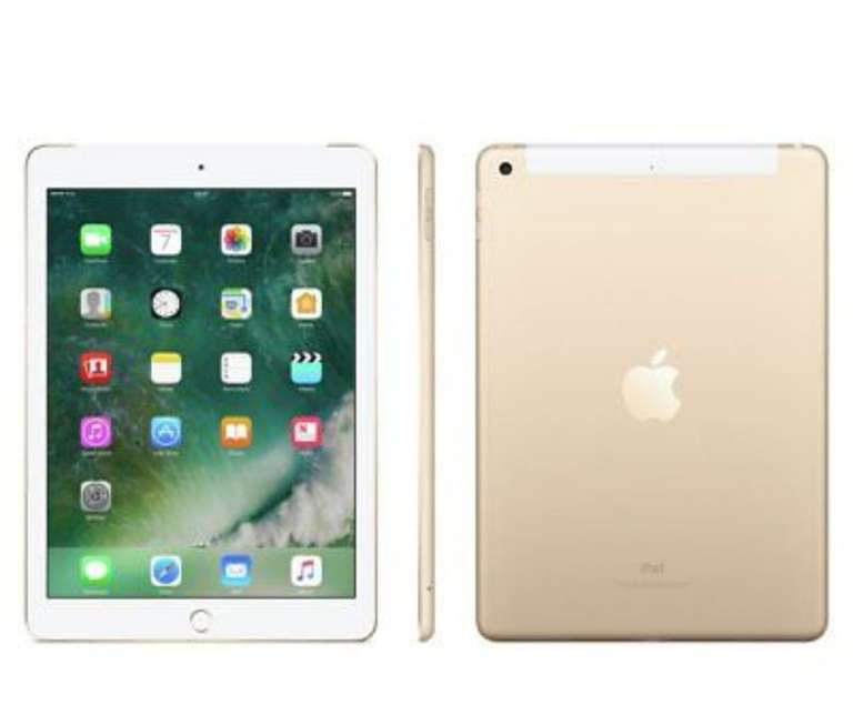 Brand New Apple iPad 5 32GB WiFi + Cellular (4g) Unlocked Tablet - Gold @ Argos eBay £254.99