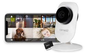 Time2 Wireless HD CCTV Camera with Night Vision, Motion Detection, Instant Alerts, Recording and Two-Way Talk at Groupon £24.98 delivered