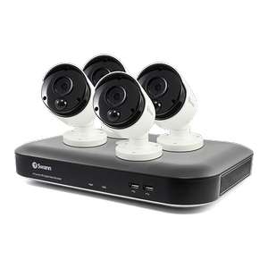 8 Channel 4 x 4K Ultra HD DVR CCTV Security System - Swann - £519.99