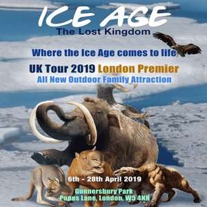 Adult + Kids Tickets to Ice Age: The Lost Kingdom Experience, Gunnersbury Park, London in April now £9.87 each w/code via Littlebird