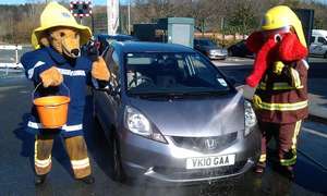 Let Fire Fighters wash your car for charity - Pay what you like