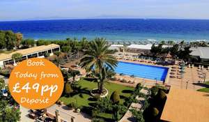 Rhodes, 4* All-Inc Week w/Kids Stay FREE fr £297pp at Blue Sea Holidays