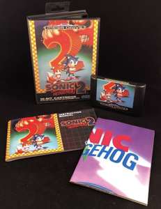 SEGA MEGA DRIVE Sonic the Hedgehog 2. [MINT Boxed/manual & cartridge] £12 @ CeX