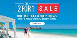 Sandals 2 for 1 Luxury holiday sale (holidays up to 2021)