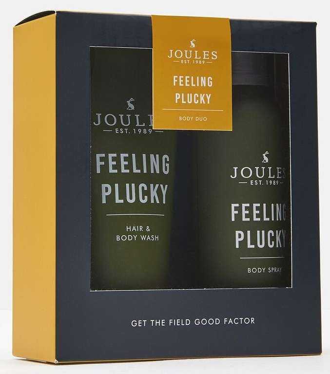 Joules Feeling Plucky Hair And Body Wash And Body Spray Gift Set  Was £8.50, Now £5.00 Delivered @ eBay  -  Joules