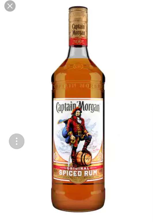 1L Captain Morgan's Spiced Gold Rum @Sainsburys