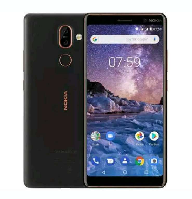 Grade A Nokia 7 Plus TA-1055 64GB 4GB RAM 6.0" Android Unlocked Smartphone £169.99 Tech Outlet Ebay
