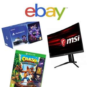 LIVE - Today Only until 8pm - 15% off Electronics at eBay on £20+ Spends - inclu TVs / Gaming / Computers / Phones & More [Max discount £50]