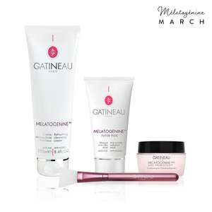 Gatineau Mélatogénine Ultimate Bumper Collection - 3 Full Size Products & Brush Now £45 with code + Free Delivery at Gatineau