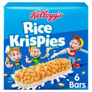 Kellogs Rice Krispies bars + £60 MERLIN ATTRACTIONS voucher at Tesco for 99p