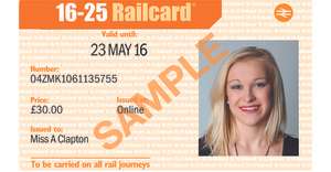 Money off 16/25 railcard with Tesco clubcard points
