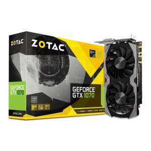 Zotac GeForce GTX 1070 Mini 8GB Graphics Card, £229.97at Ebuyer (Free Fortnite gear)