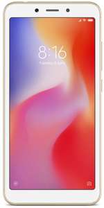 Xiaomi Redmi 6 5.45" 3GB 32GB 4G Dual Sim Smartphone - Gold £89.99 @ Ebuyer